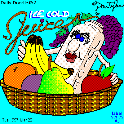 Ice Cold Juice! Label Series #3