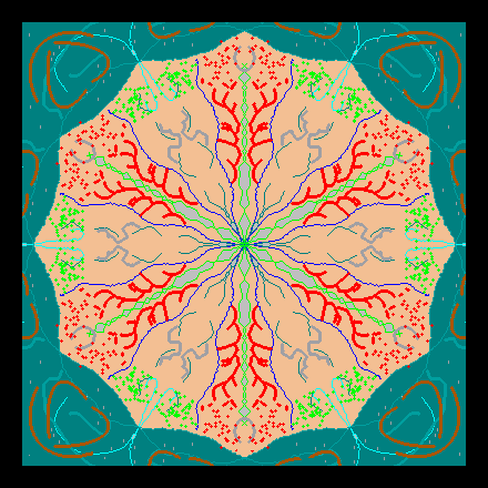 Yantra: Coral and Marine