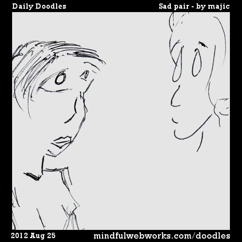 Sad Pair -- by Majic