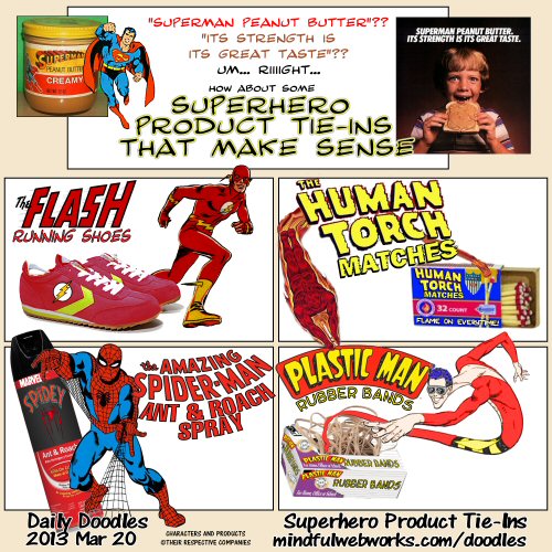 Superhero Product Tie-Ins