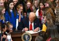 Trump signs women sports bill