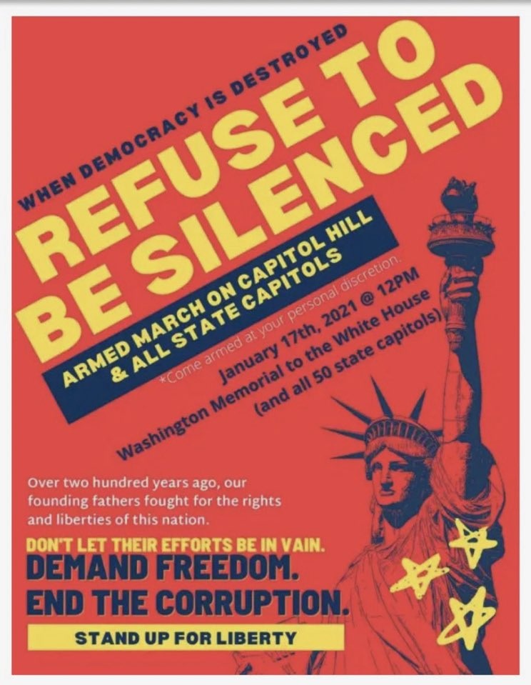 Fake Armed March poster