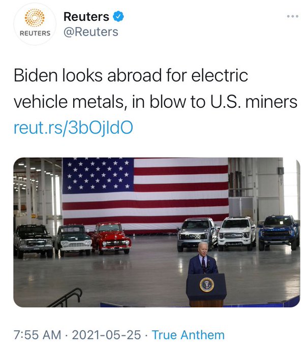 Biden screws miners, 2021