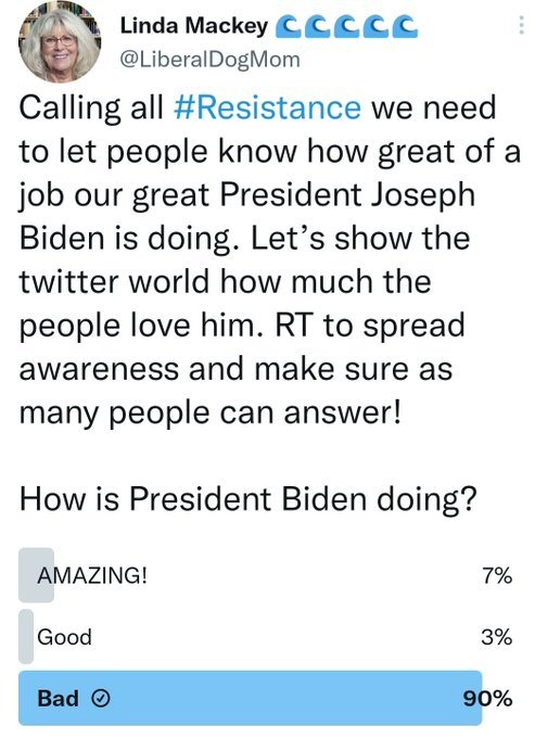 Biden Poll Backfire