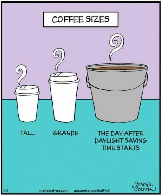 Coffee for DST