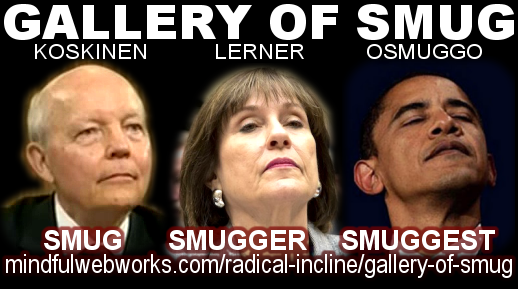 Gallery of Smug, Koskinen, Lerner, Obama