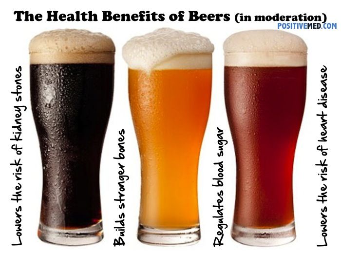 Health benefits of beer
