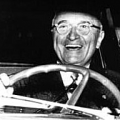 Truman driving