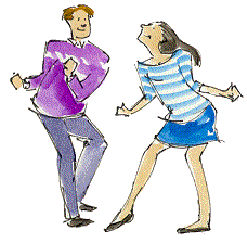 Two dancers