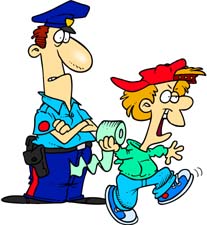 Officer with kid