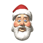Santa laughing