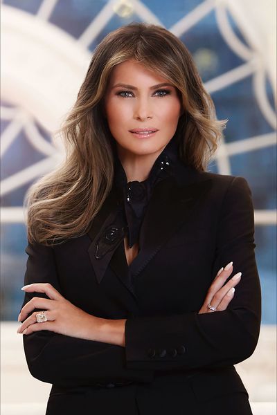 Melania Trump, official portrait