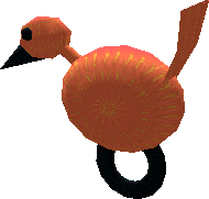 Tan Plasma bird