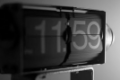 Digital clock 11:59
