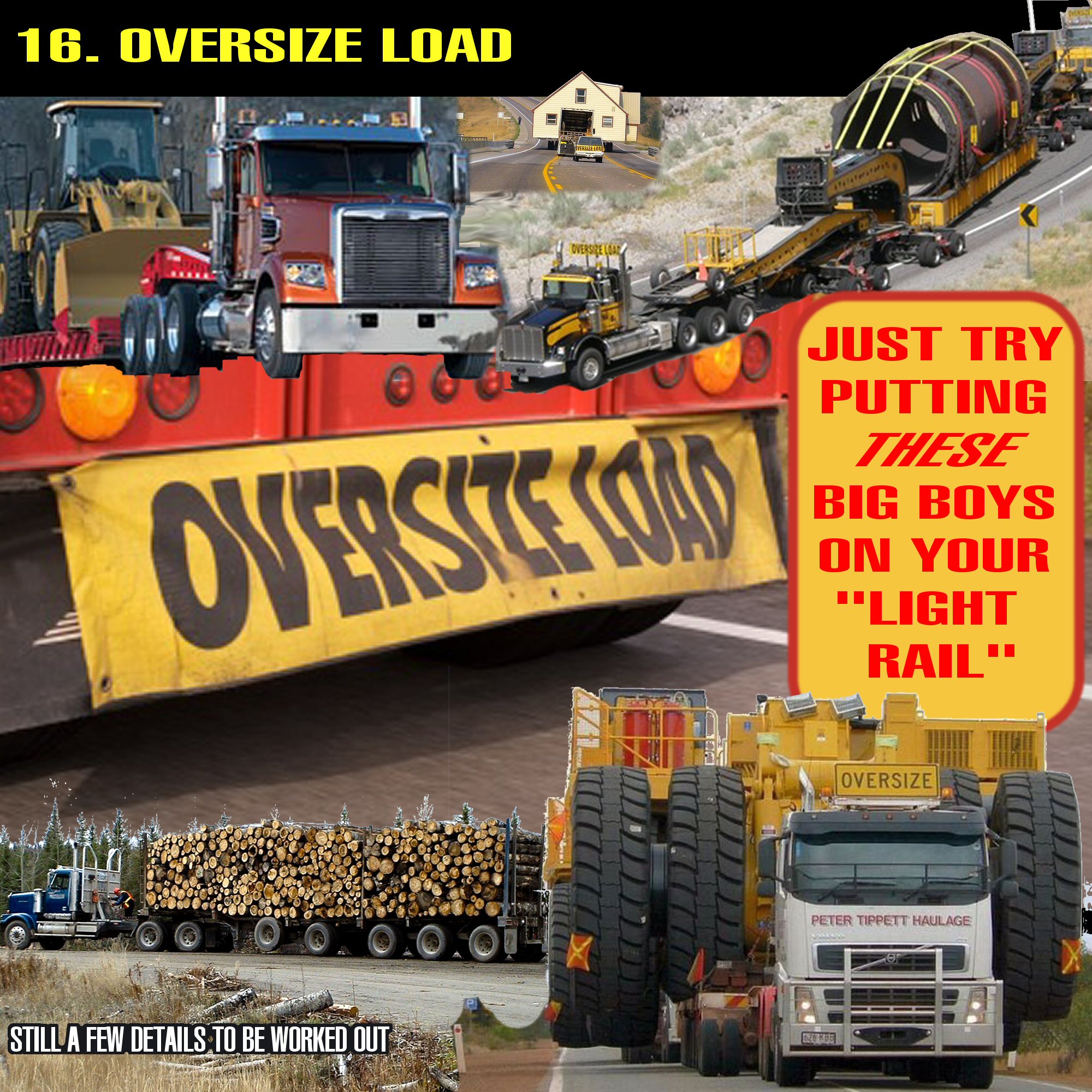 16 Oversize Load